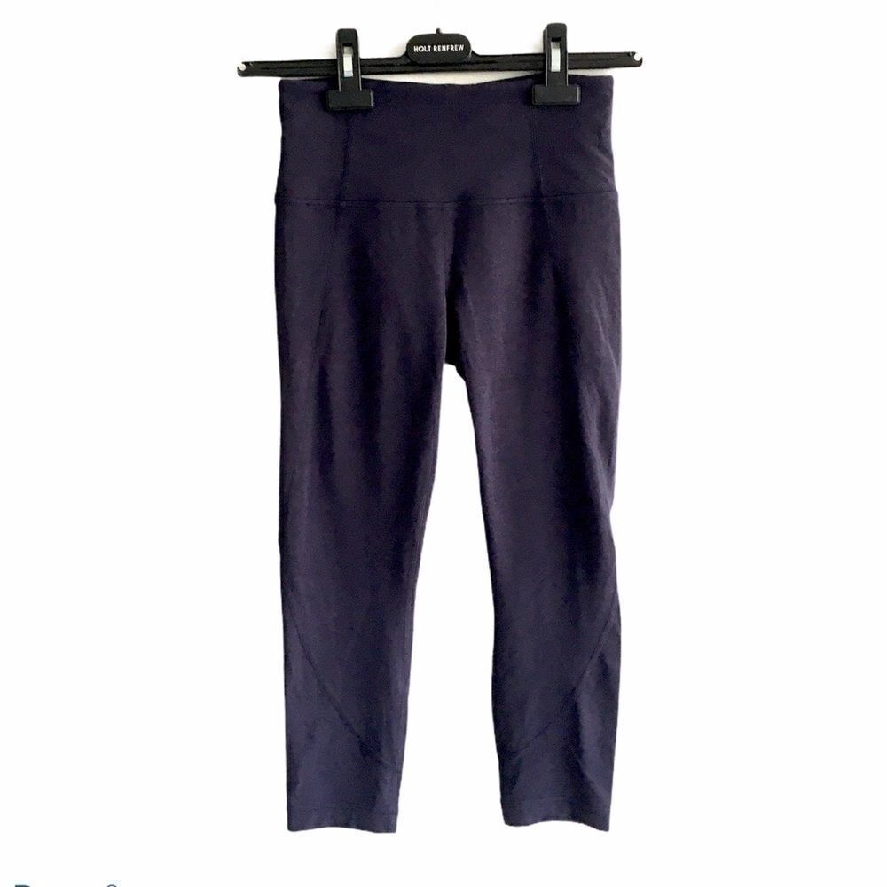 ATHLETA Salutation High Rise Capri Legging Navy XS